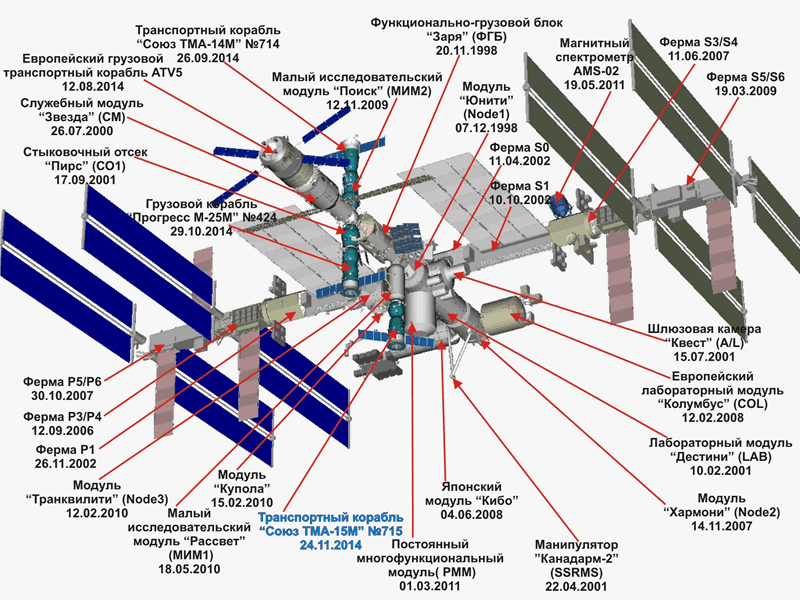 Международная космическая станция (МКС)